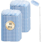 30 Count Heavy Duty Duster Refills with Extendable Handle Starter Kit,360° Disposable Microfiber Feather Dusters