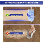 30 Count Heavy Duty Duster Refills with Extendable Handle Starter Kit,360° Disposable Microfiber Feather Dusters