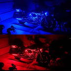Motorcycle LED Light Kit | 12V Flexible Waterproof Neon Strip Lights | Multi-Color RGB with App & Remote Control | 8 Colors & 16 Modes | For Bikes & ATVs