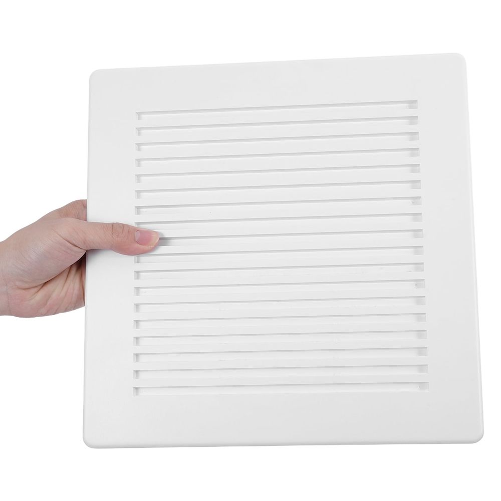 Bathroom Vent Cover Spring Loaded Quiet Durable Construction Efficient Airflow