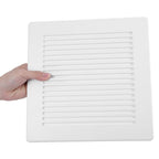 Bathroom Vent Cover Spring Loaded Quiet Durable Construction Efficient Airflow