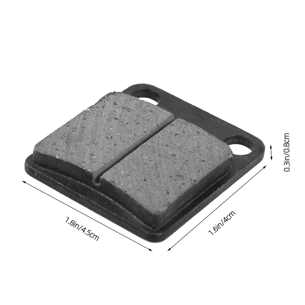 1Pair Motorcycle Rear Brake Pads Set Stable Performance Easy Installation