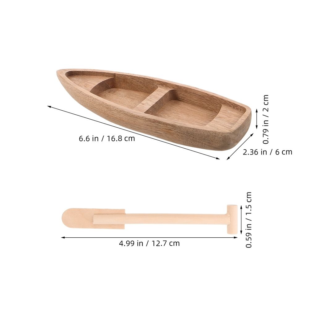 Stunning Small Wooden Boat Model for Desk Decor Expertly Handcarved
