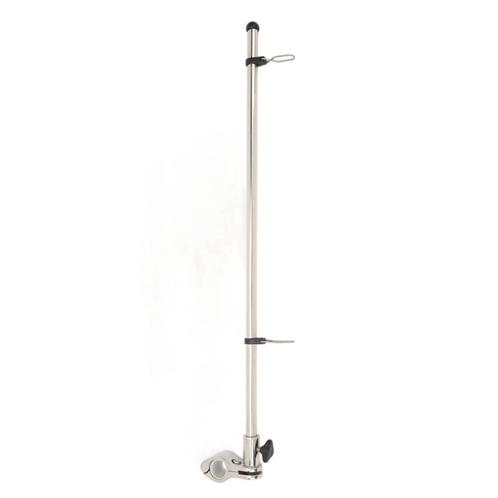 Boat Yacht Flag Pole for Rail Mount, 22.2-25mm, Marine Grade Stainless Steel, 560mm Length