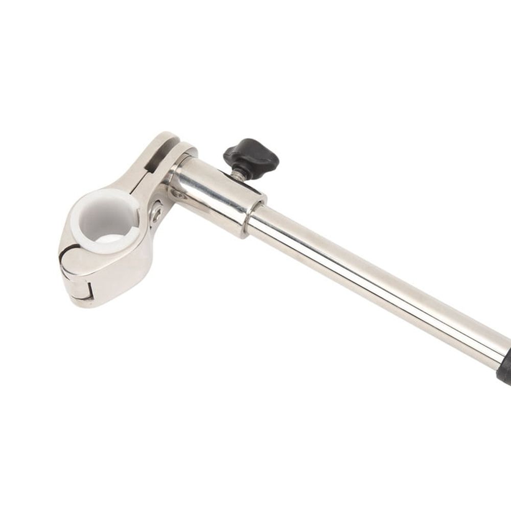 Boat Yacht Flag Pole for Rail Mount, 22.2-25mm, Marine Grade Stainless Steel, 560mm Length