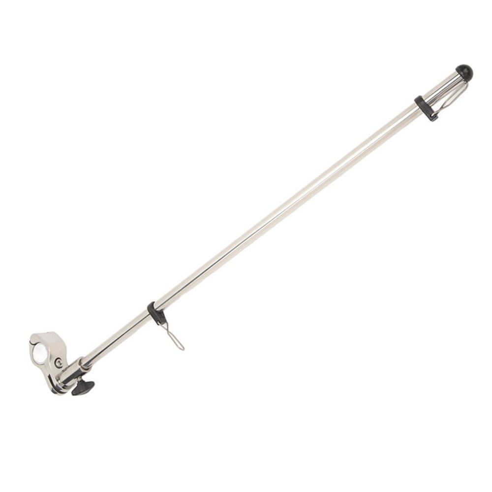 Boat Yacht Flag Pole for Rail Mount, 22.2-25mm, Marine Grade Stainless Steel, 560mm Length