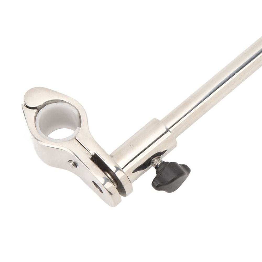 Boat Yacht Flag Pole for Rail Mount, 22.2-25mm, Marine Grade Stainless Steel, 560mm Length