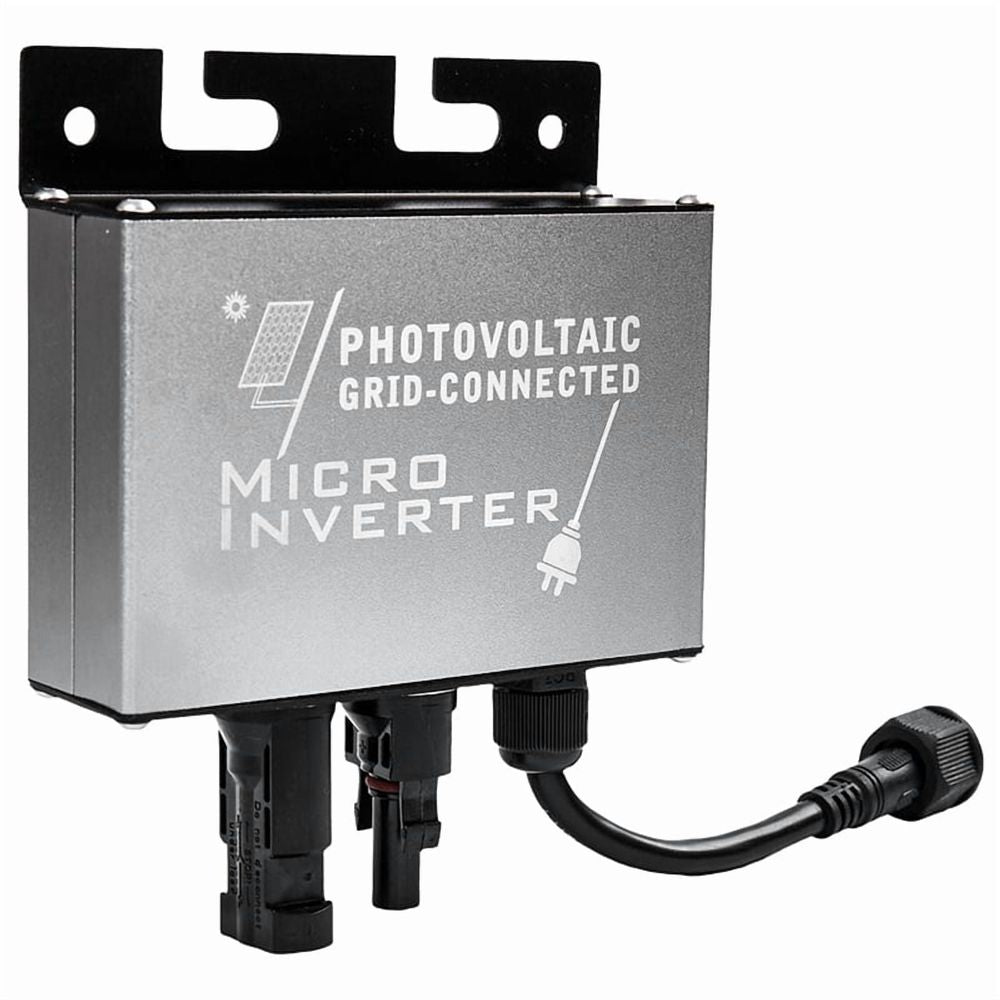 Mini Solar Micro-Type Grid-Tie Inverter DC 10-30V Input 180V-265VAC Output 200W IP45 Waterproof