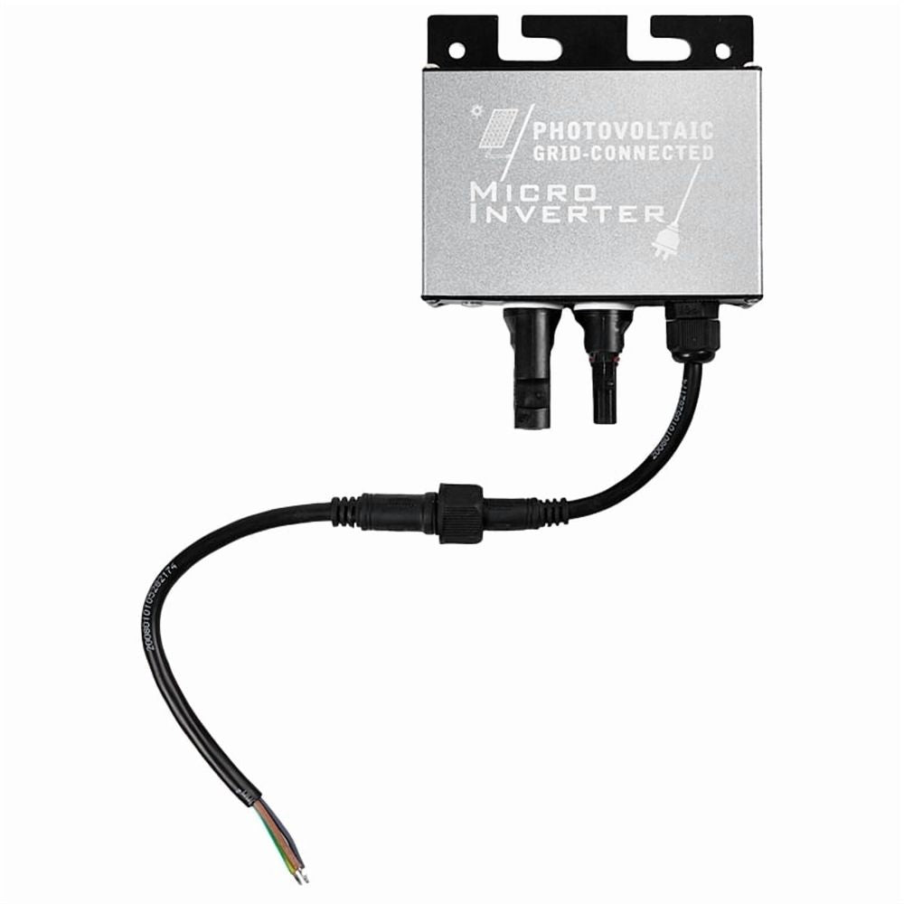 Mini Solar Micro-Type Grid-Tie Inverter DC 10-30V Input 180V-265VAC Output 200W IP45 Waterproof