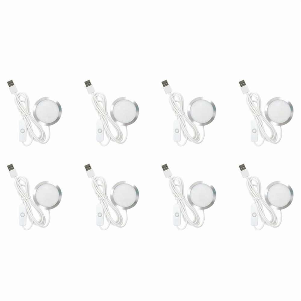 8X DIY LED Lamp Kit: Only Hardware Accessories NO 3D Printed Parts, Bright Light -Efficient Custom Lighting