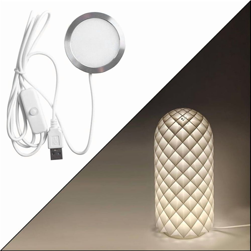 8X DIY LED Lamp Kit: Only Hardware Accessories NO 3D Printed Parts, Bright Light -Efficient Custom Lighting