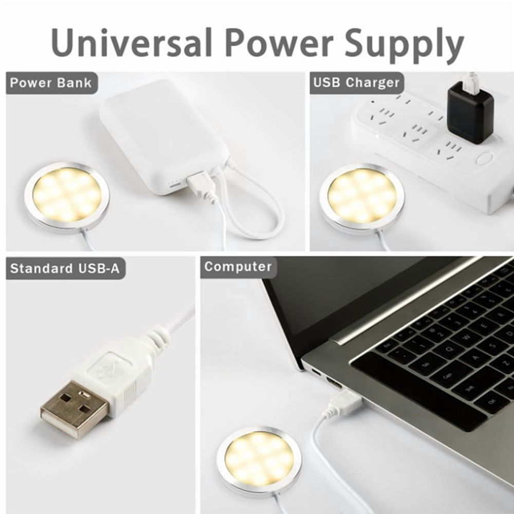 8X DIY LED Lamp Kit: Only Hardware Accessories NO 3D Printed Parts, Bright Light -Efficient Custom Lighting
