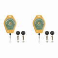2X Retractable Spring Balancer, Bearing Spring Tool Load Balancer 4 Feet Adjustable Cable Retractor 6.6-11lbs (3-5kg)