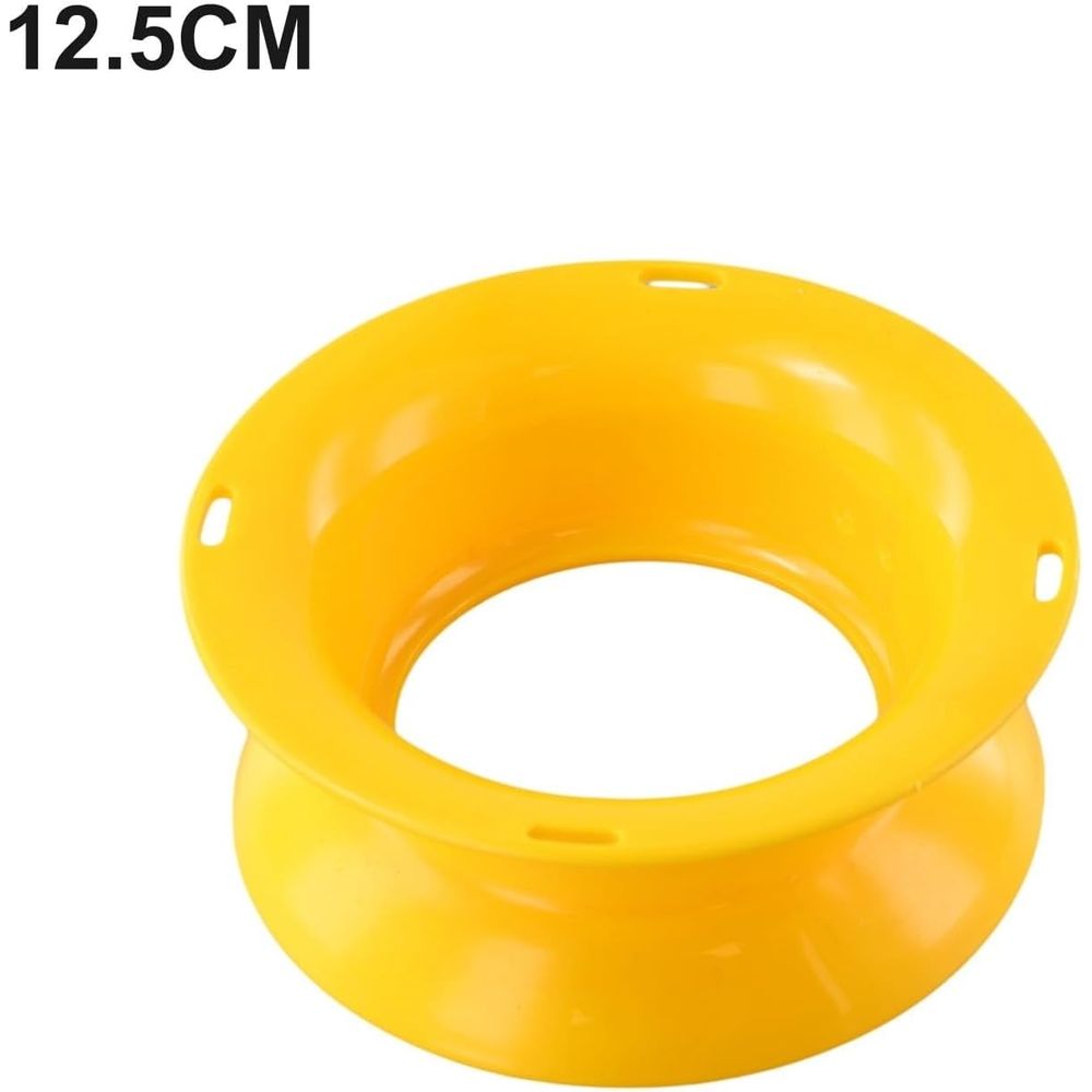 Fishing Hand Reel for Hand-Line and Throw Line Fishing, Lightweight PP Material Spool, Smooth Casting Tangle-Free Vintage Style (4 Random Color) for Outdoor Anglers