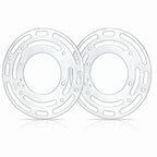 6 Pack Light Fixture Mounting Brackets, Ceiling Light Mounting Plate, Wall Light Mount Blocks with and Nuts