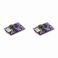 2Pcs Type-C QC PD2.0 PD3.0 to DC Spoof Fast Charge Trigger Poll Detector USB-PD Notebook Power Supply Change Board