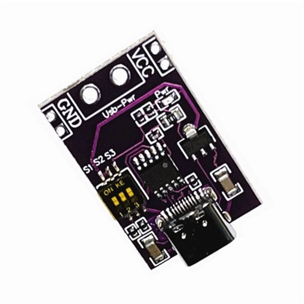 2Pcs Type-C QC PD2.0 PD3.0 to DC Spoof Fast Charge Trigger Poll Detector USB-PD Notebook Power Supply Change Board