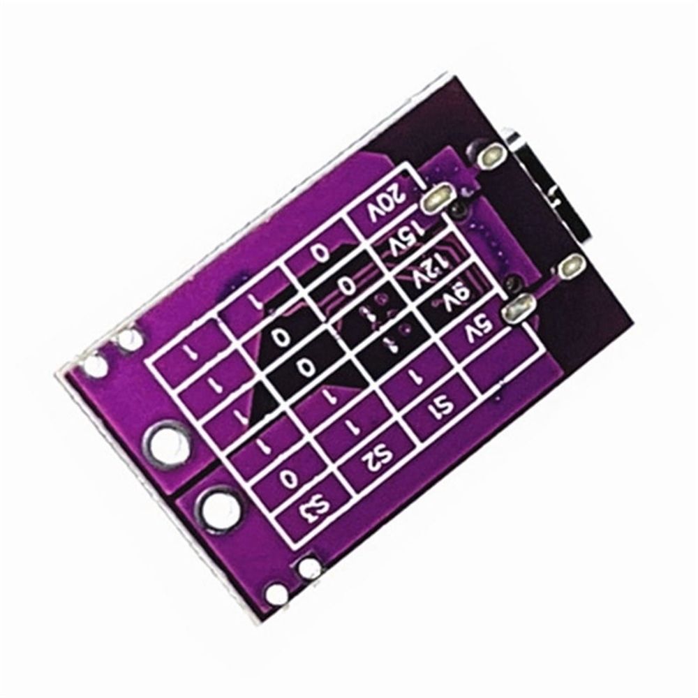 2Pcs Type-C QC PD2.0 PD3.0 to DC Spoof Fast Charge Trigger Poll Detector USB-PD Notebook Power Supply Change Board