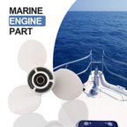 Propeller for 9.9Hp 15Hp 9 1/4 X10 Boat Aluminum Alloy 3 Blade 8 Spline Marine Engine Part 63V-45952-10-EL