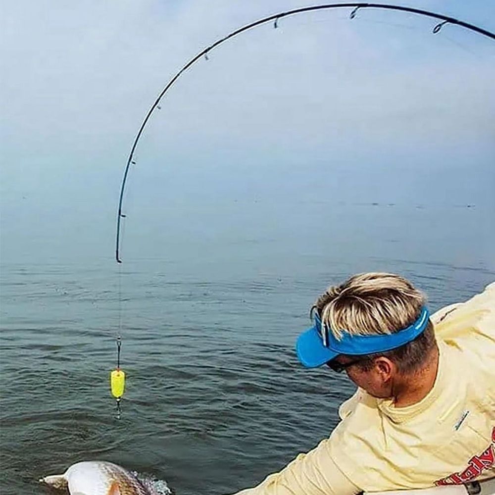 Popping Corks for Saltwater Freshwater Fishing Popper Floats Redfish Speckled Trout Sheepshead Flounder Orange