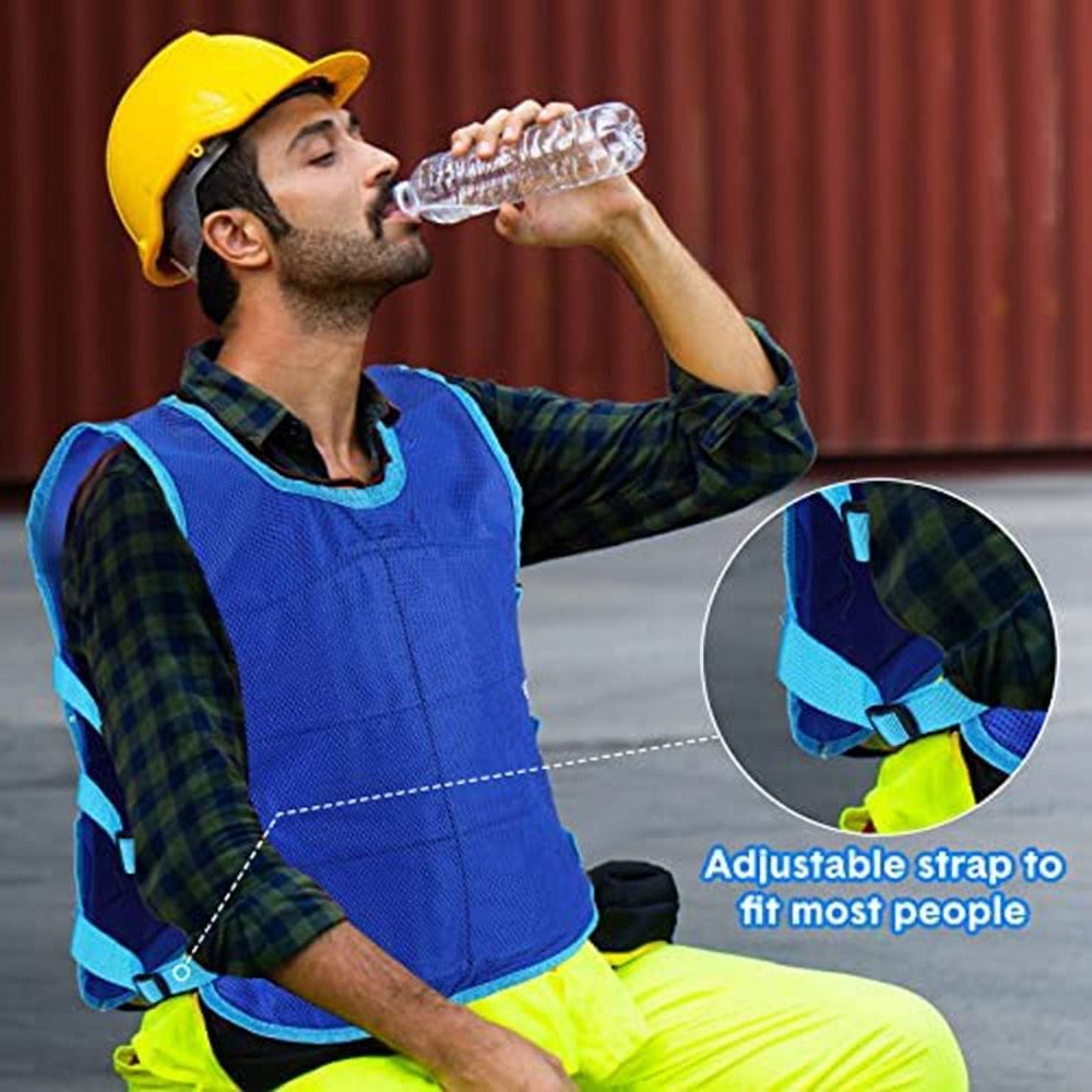 Adjustable Sleeveless Polyester, Fishing Vest (Unisex)