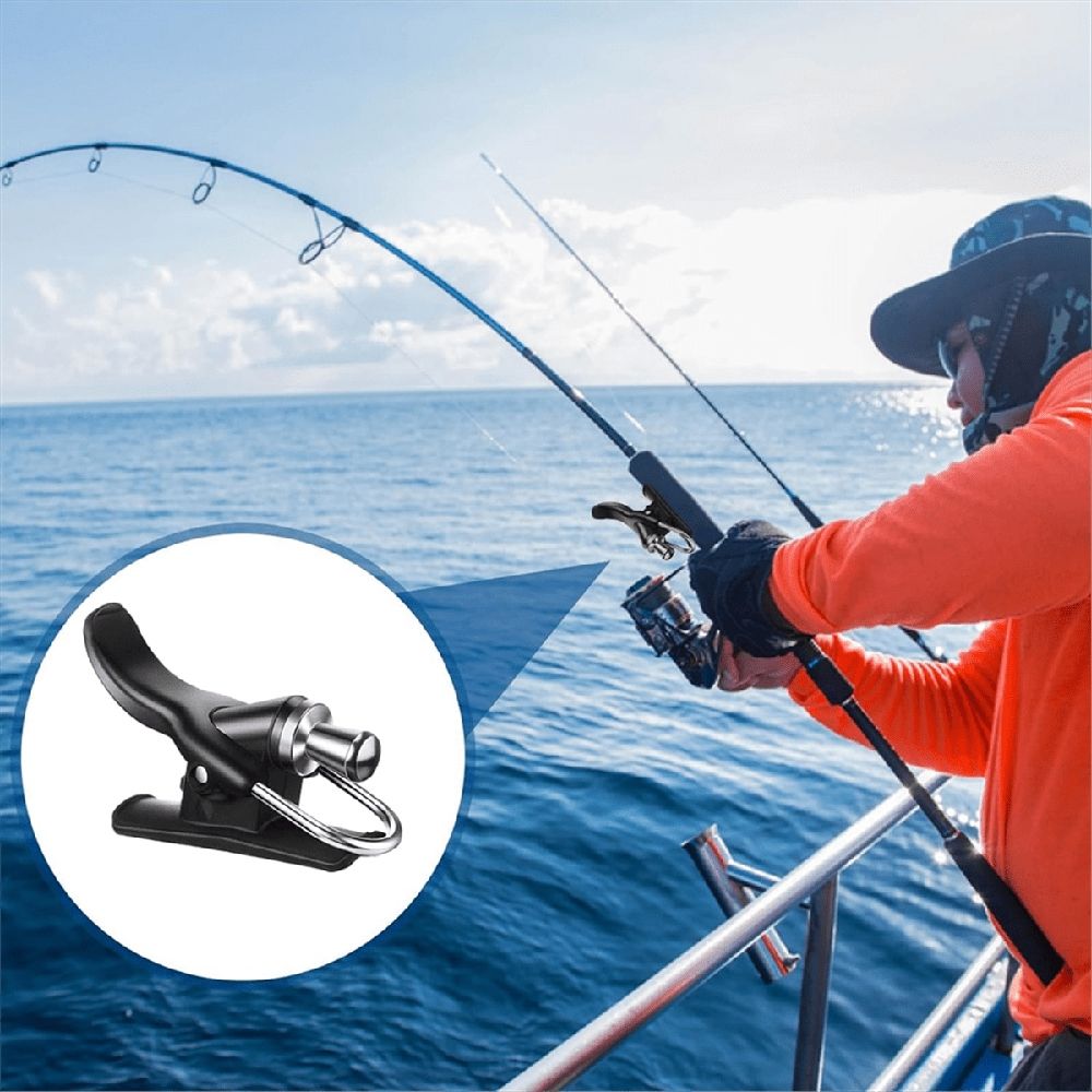 Surf Fishing Trigger,4 Pcs Aid Sea Fishing Casting Trigger, Pro Fishing for Sea Shore Beach Fishing