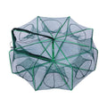 The Magic Foldable Fishing Trap - Upgraded Auto-Folding Bait Trap for Crab, Crayfish & Minnows - Portable Strengthened Cast Net for Freshwater/Saltwater Fishing
