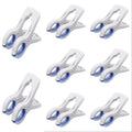 Marine Boat Rail Towel Clips - 4-8-12 Pack Storm Proof Large Towel Clips, Pontoon Boat Organizer & Multi-Purpose Outdoor Laundry Clips for Beach Fishing Cruise Travel