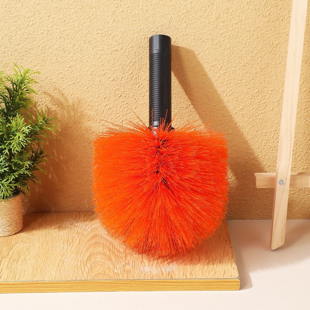 Duster Head Outdoor Dust Removal Orange Plastic Versatile Tool