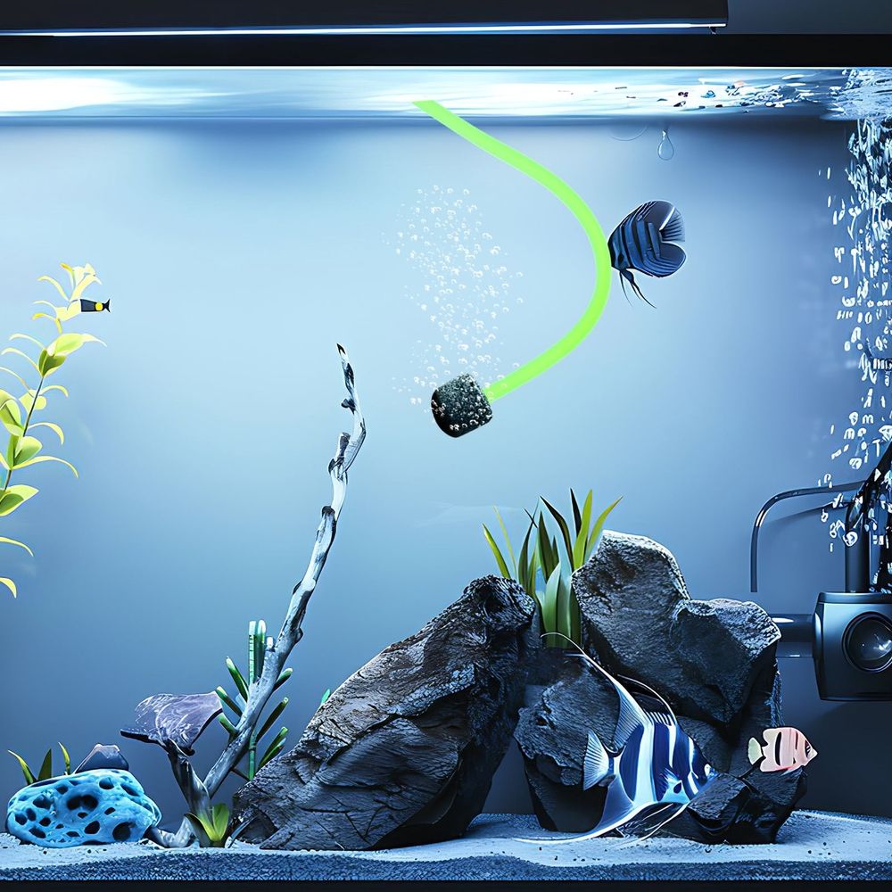 Durable PVC Aquarium Airline Tubing for Air Pump with Easy Installation and Flexible Design