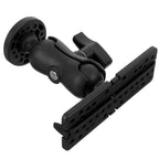 Black Adjustable Swivel Fish Finder Mount Holder for Fishing Boats and Marine Electronics