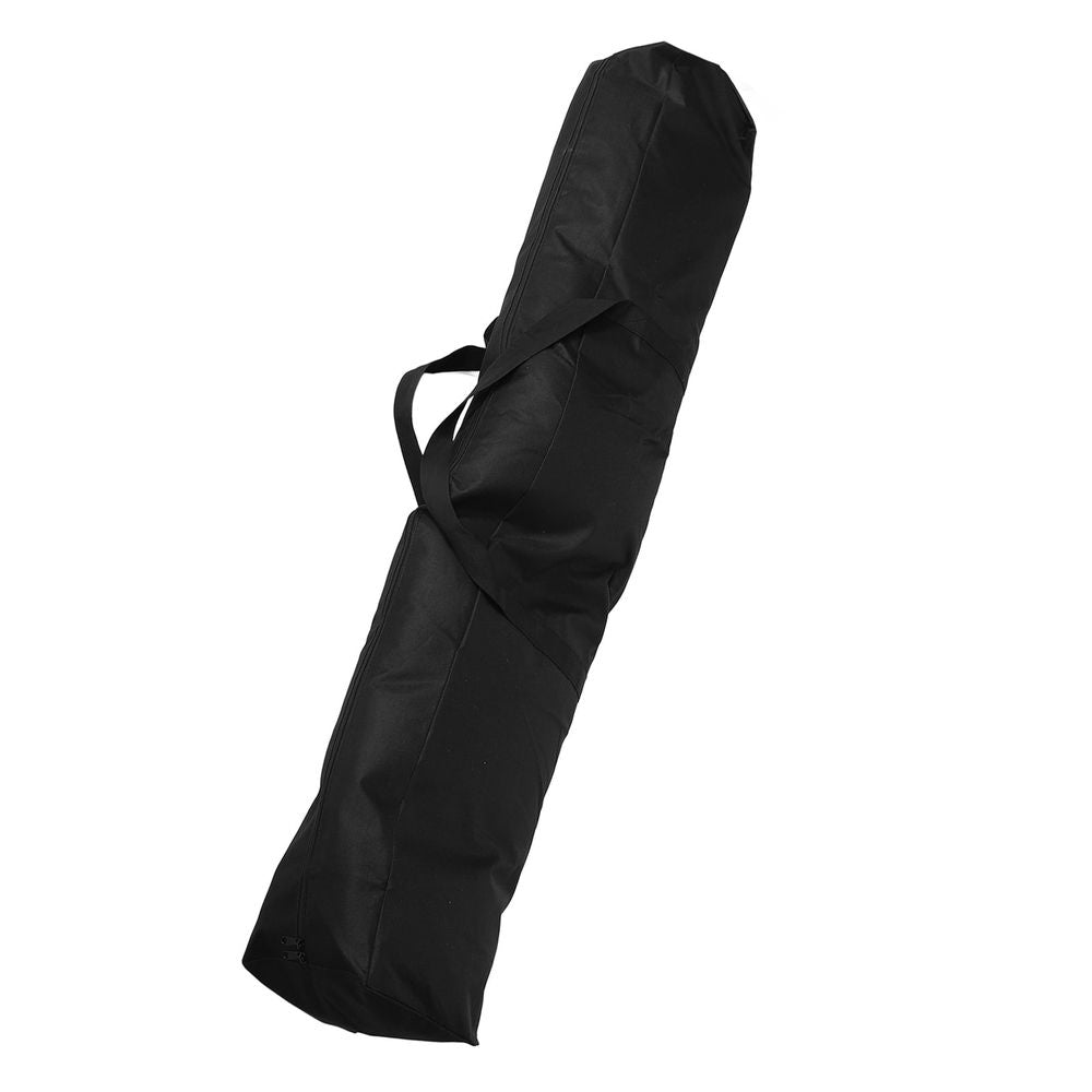 Black Outdoor Accessory Bag for Tent Poles and Camping Gear with Multifunctional Design