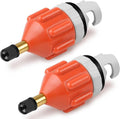 2Pcs Stand Up Paddle Board Pump Adapter, Strong Sealing Inflatable Boat SUP Pump Adaptor, Conventional Air Adapter Quickly Inflation, SUP Air Adapters for Stand-Up Paddleboard and Kayak