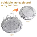 Camp Stove Toaster – Stainless Steel, Lightweight, Portable and Compact Design for Outdoor Cooking, Toasts Up to 4 Slices at a Time, Perfect for Camping, Hiking, Backpacking, and Picnics