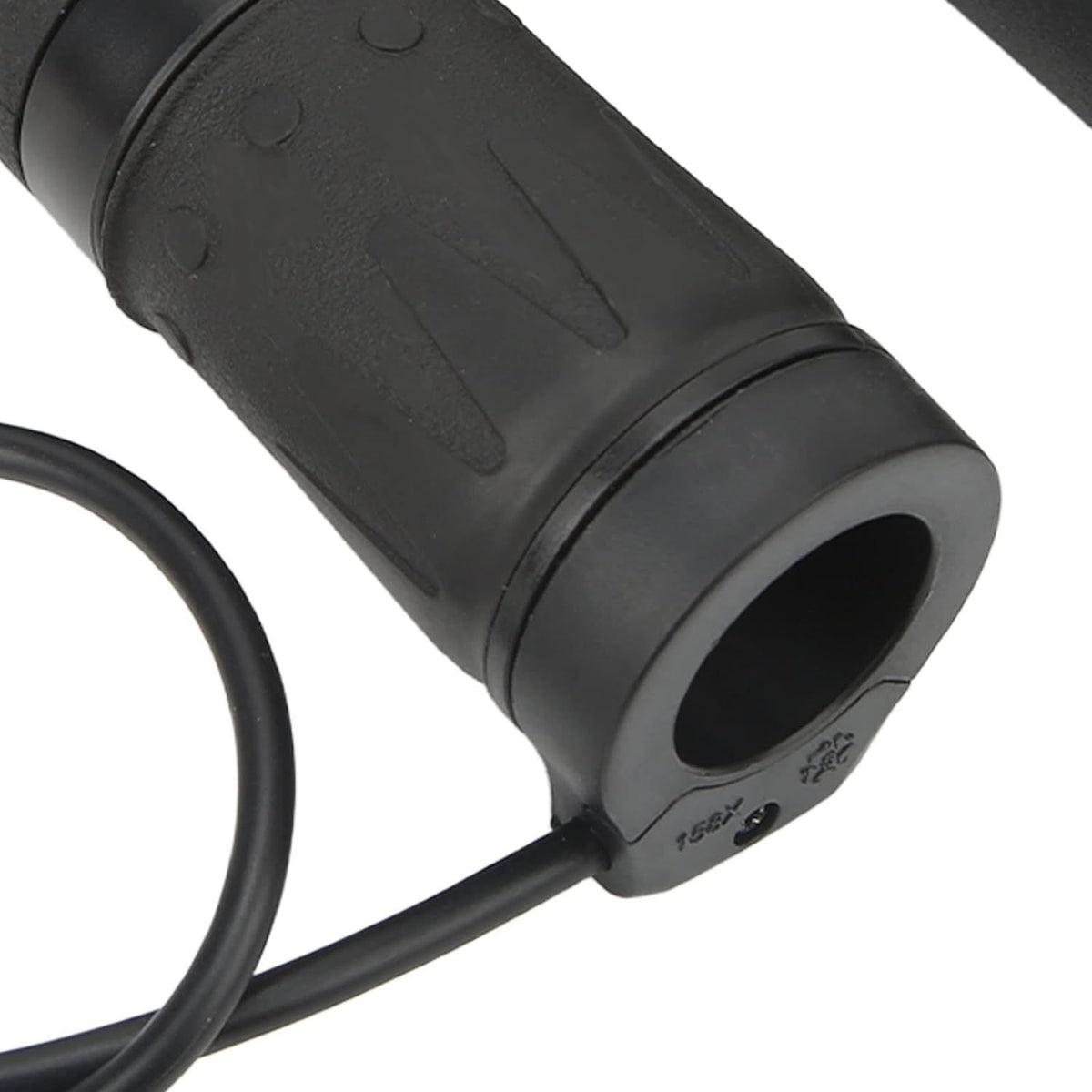 Twist Throttle for eBike, FT 158X Waterproof Plug Electric Bike Speed Governor Handlebar Twist Throttle Grip with Female Type End