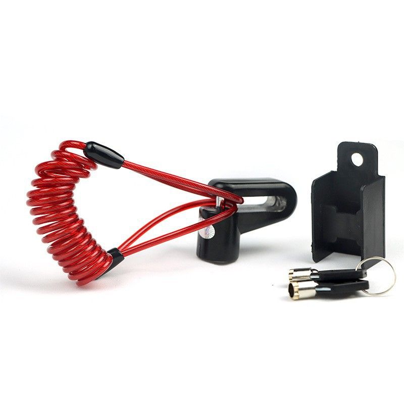 Motorized Scooter Electric Scooter Anti-Theft Lock Accessories Multi-Function Anti-Theft Lock for Disc Brake Lock（2 pcs）