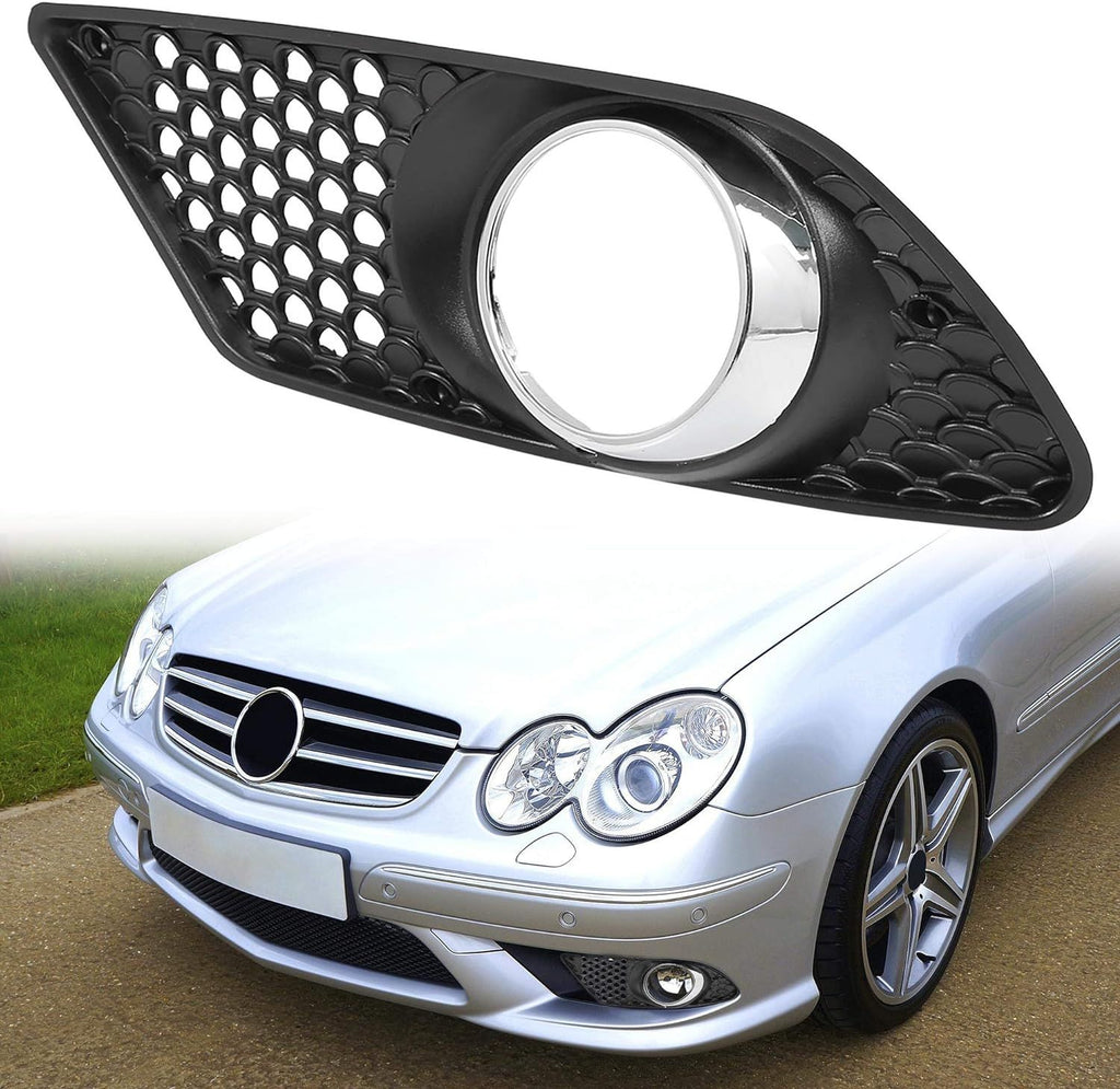 Fog Light Trim Outer Driver and Passenger Side Pair/Set Fog Lamp Case（One on the left and one on the right）
