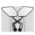 Universal Motorcycle Rearview Side Mirrors -(1 Pair) Bicycle Handlebar Mirrors for Mountain Bicycle Bike Ebike Scooter
