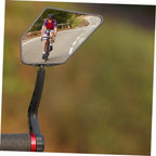 Universal Motorcycle Rearview Side Mirrors -(1 Pair) Bicycle Handlebar Mirrors for Mountain Bicycle Bike Ebike Scooter