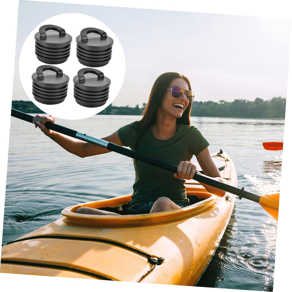 2 pcs Kayak Drain Plug Universal Boat Drain Plug Boat Scupper Stoppers Drain Holes Plugs Replacement Boat Supplies Marine Accessories