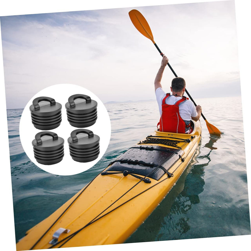2 pcs Kayak Drain Plug Universal Boat Drain Plug Boat Scupper Stoppers Drain Holes Plugs Replacement Boat Supplies Marine Accessories