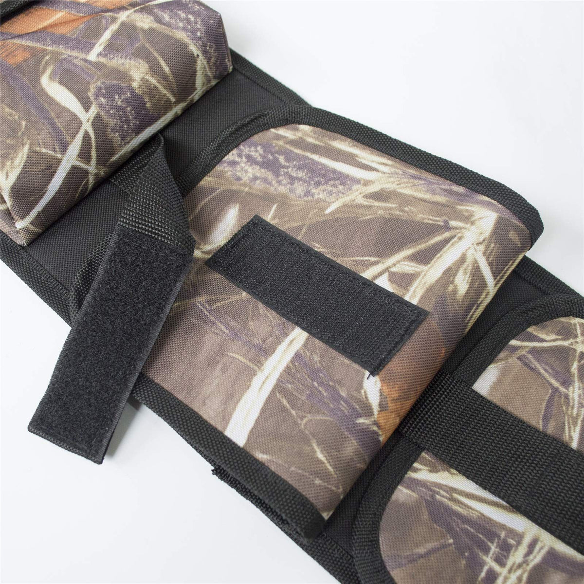 Hunting Gear Back Seat Gun Sling Holder Shotgun Rifle Rack Case Gun Holsters Pistols Organizer with Pockets Universal Fit