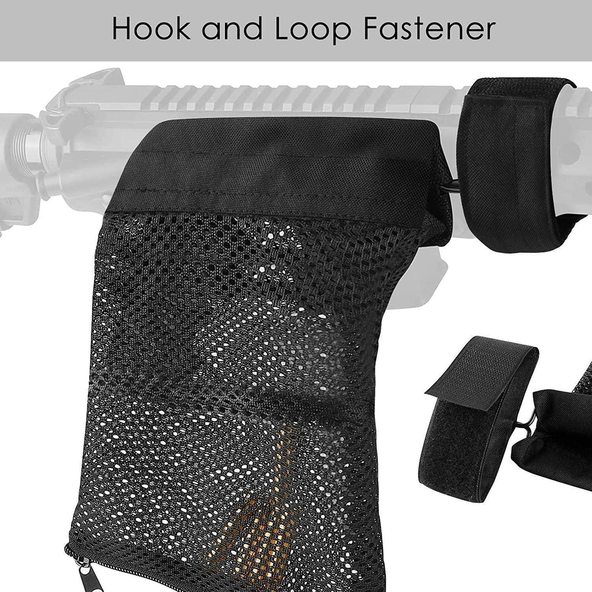 Brass Shell Catcher, Tactical Cartridge Nylon Mesh Collector Casing Brass Catcher for Rifle Range Shooting