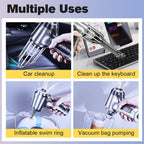 Cordless Handheld Vacuum Cleaner, 95000 Pa Car Cleaner, Built-in Brushless Motor, Dual Suction Mode, Rechargeable Ultralight