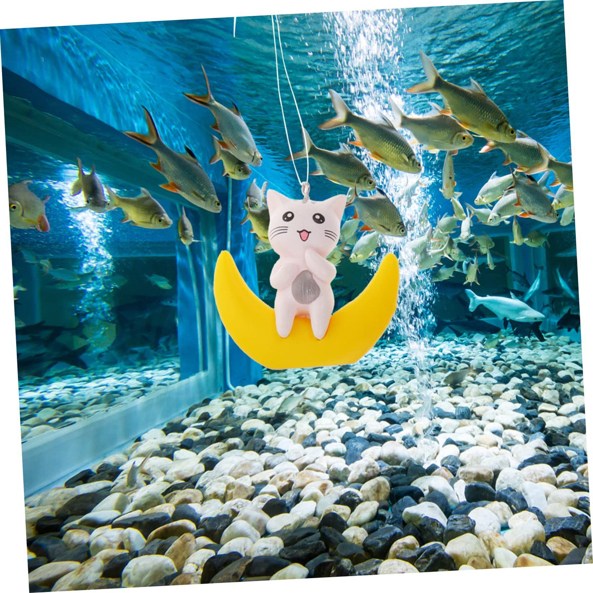 Fish Tank Floating Hanging Astronaut Modeling Craft Underwater Craft Floating Figurines Fish Tank Accessories Aquarium Decor Betta