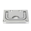 Boat Flush Hatch Locker, Stainless Steel Boat Recessed Hatch Flush Pull Handle Cabinet Lift Trap Door Handle for Marine Yacht