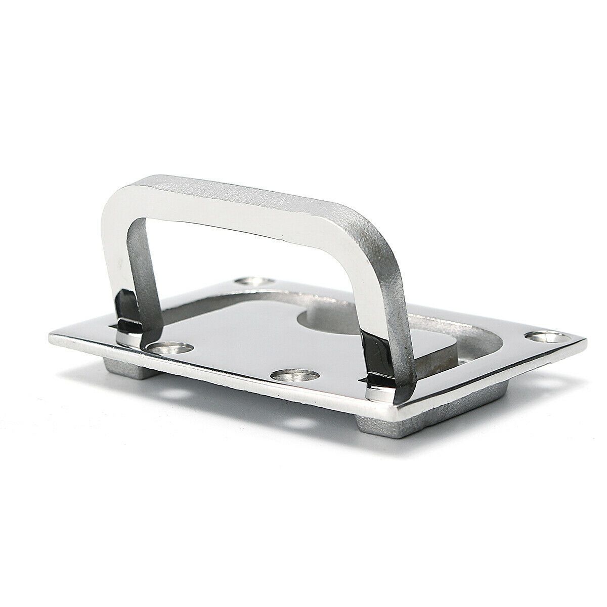 Boat Flush Hatch Locker, Stainless Steel Boat Recessed Hatch Flush Pull Handle Cabinet Lift Trap Door Handle for Marine Yacht