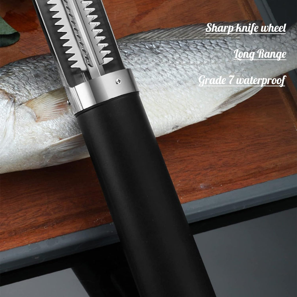 Electric Rechargeable Fish Skin Scaler Descaler, Powerful Electric Fish Scaler Fishing Scalers Clean Remover Cleaner Descaler