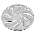 1pc Stainless Steel Oyster Dish Slots Clam Plate Home Oysters Pan Stainless Steel Plate Seafood Food Tray Non Stick Oysters Pan