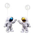 Floating Fish Tank Decorations, Aquarium Decorations Fish Tank Accessories, Suitable for All Kinds of Fish(2Pcs White Astronauts)
